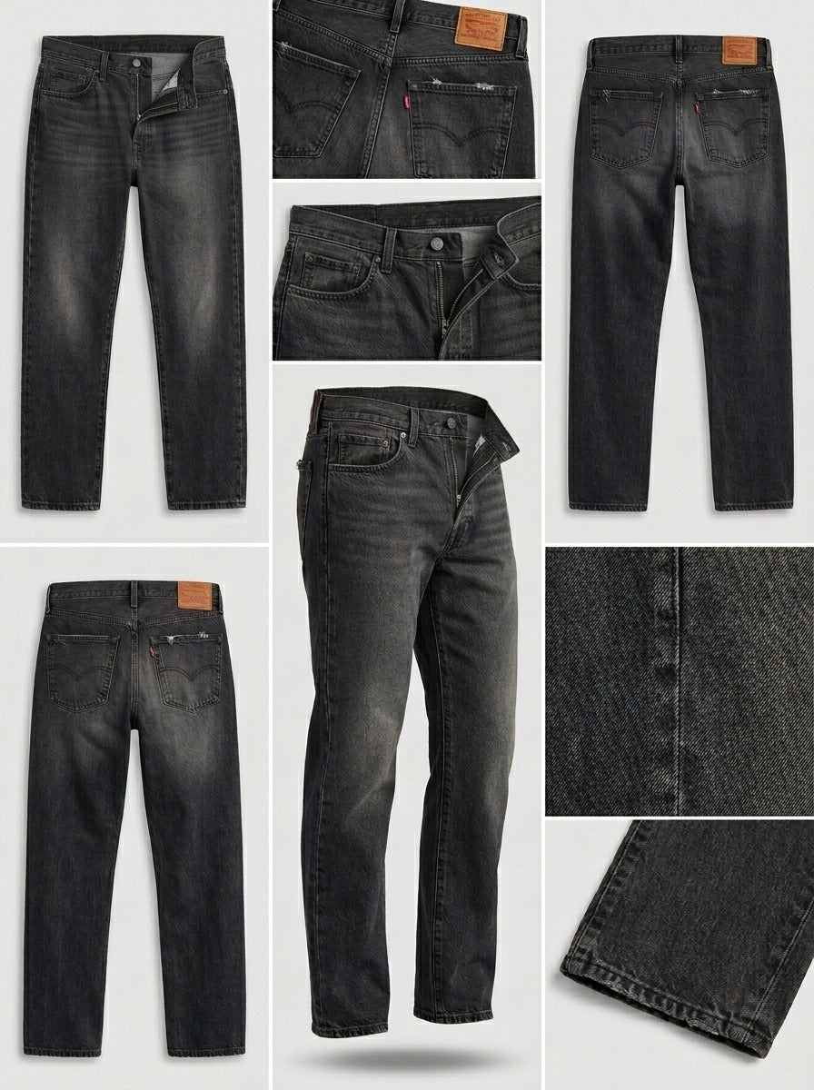 levis - middy straight - 100% cotton - zipper - 29x31