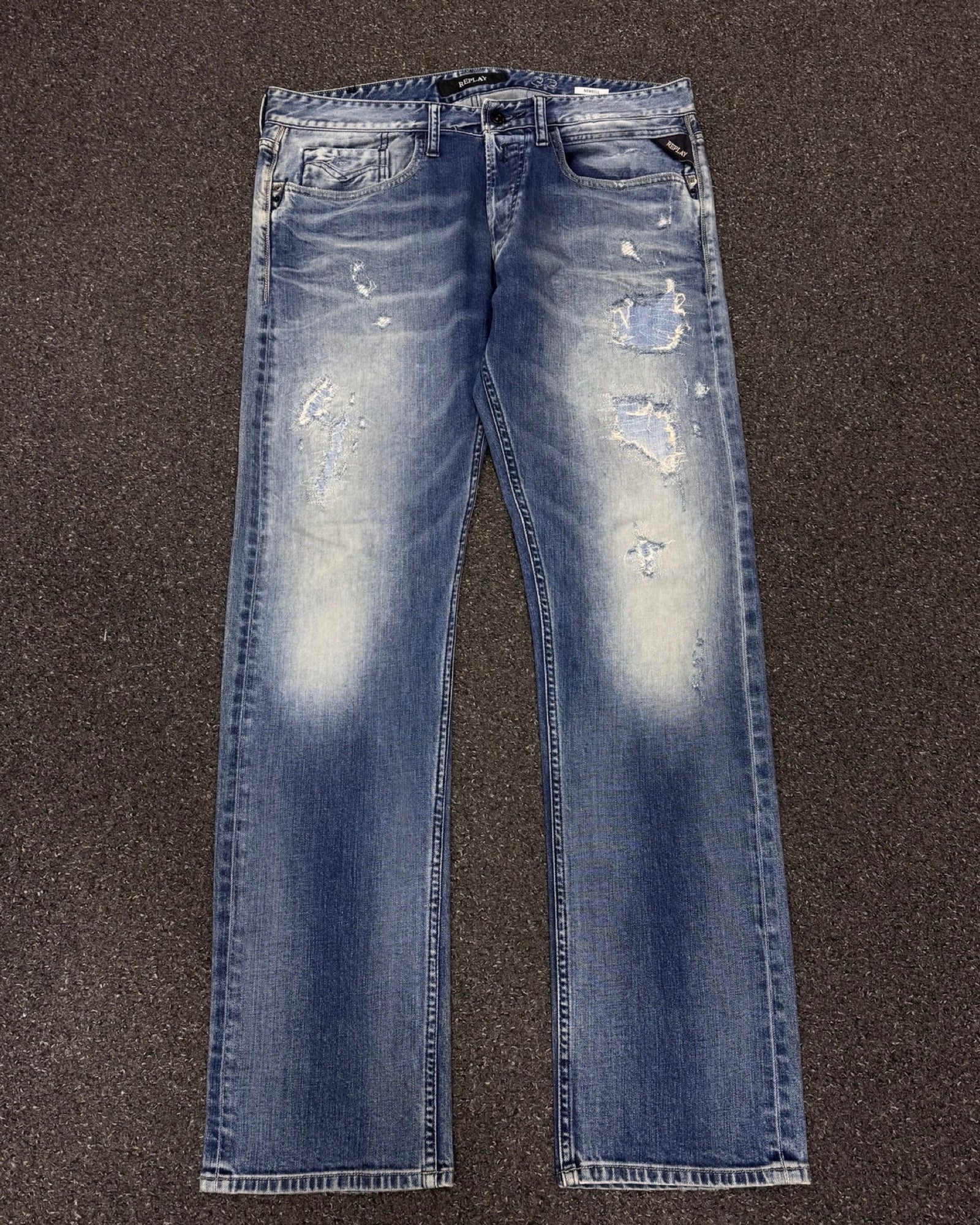 REPLAY BLUE JEANS Straight w33l32