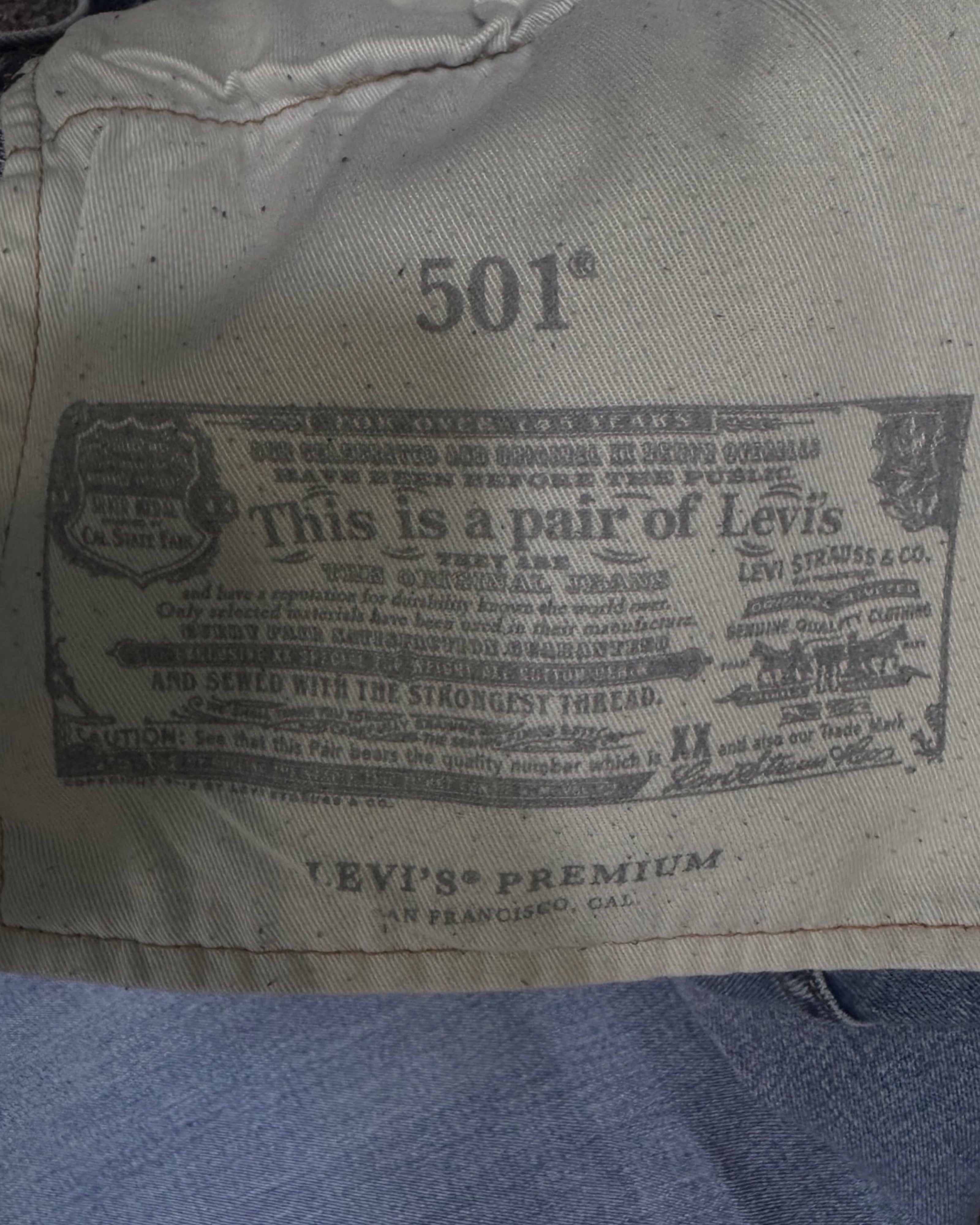 levi's 501 Straight w34l34