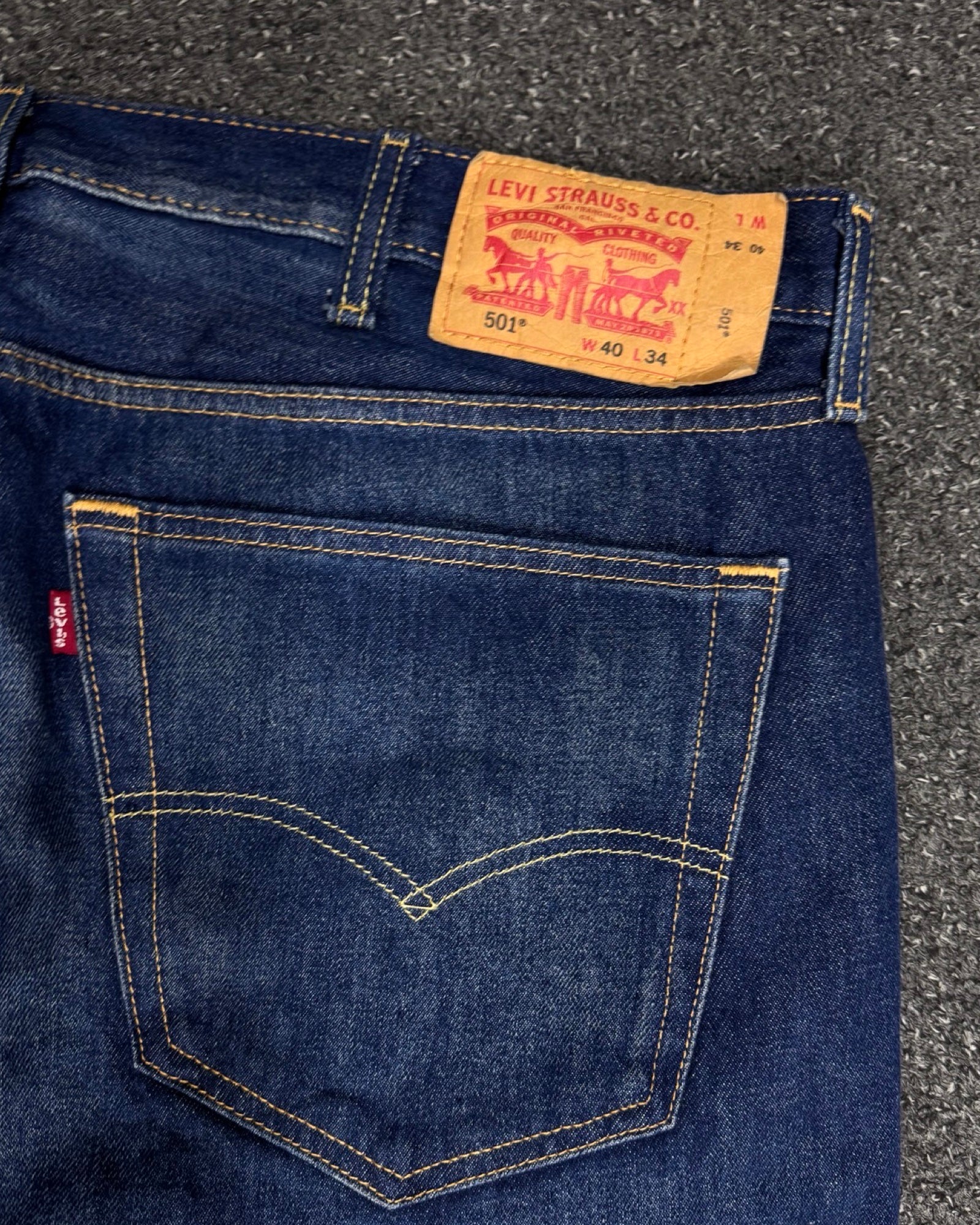 LEVI'S 501 STRAIGHT W42l34