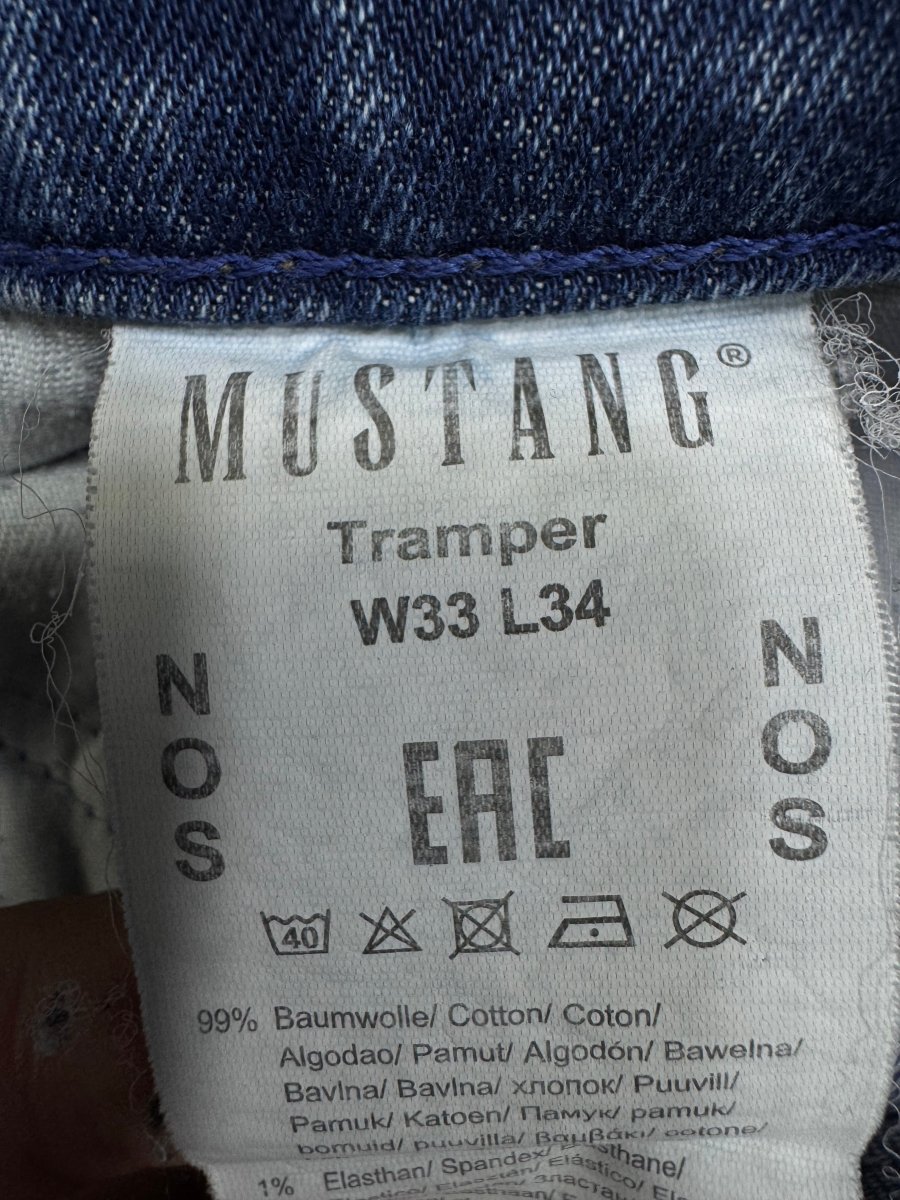 mustang straight w33L34