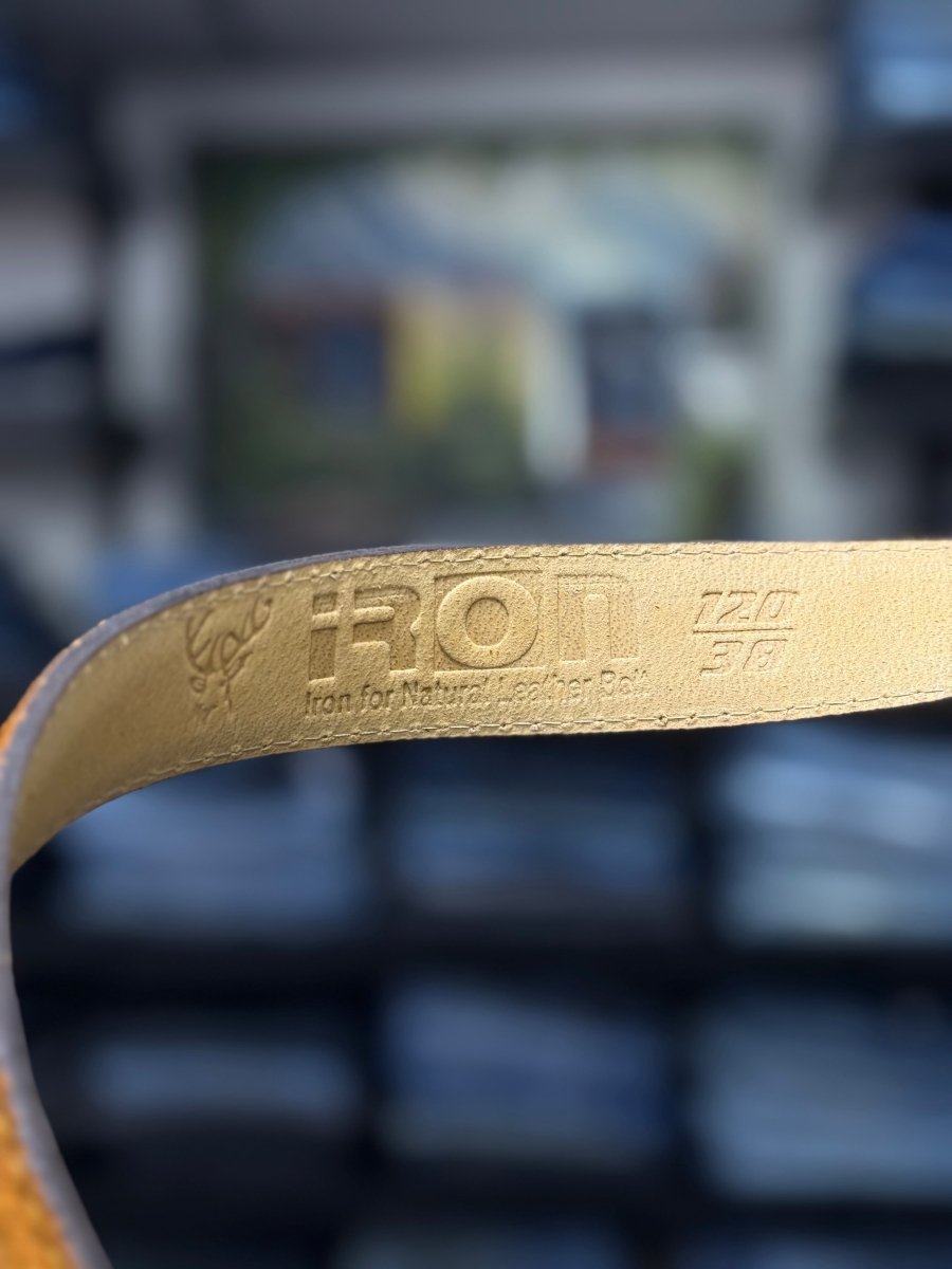 genuine italian suede belt flair by passo