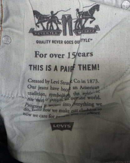 LEVI'S 512 w40l32