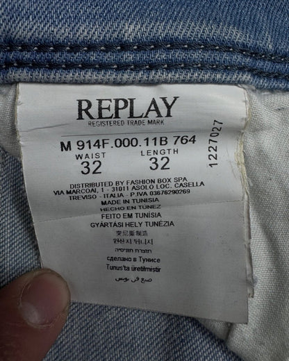 REPLAY BLUE JEANS Slim w32l32