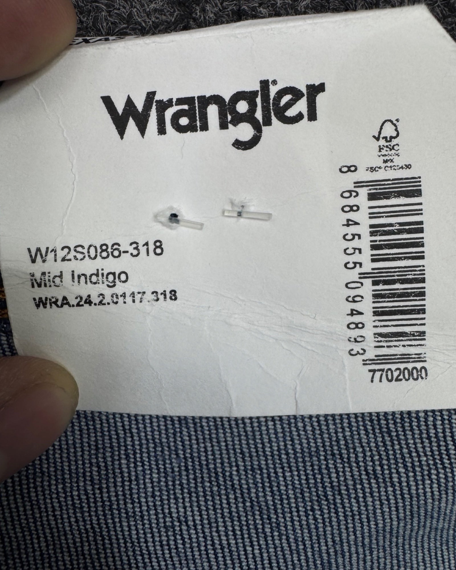 WRANGLER JEANS TEXAS SLIM