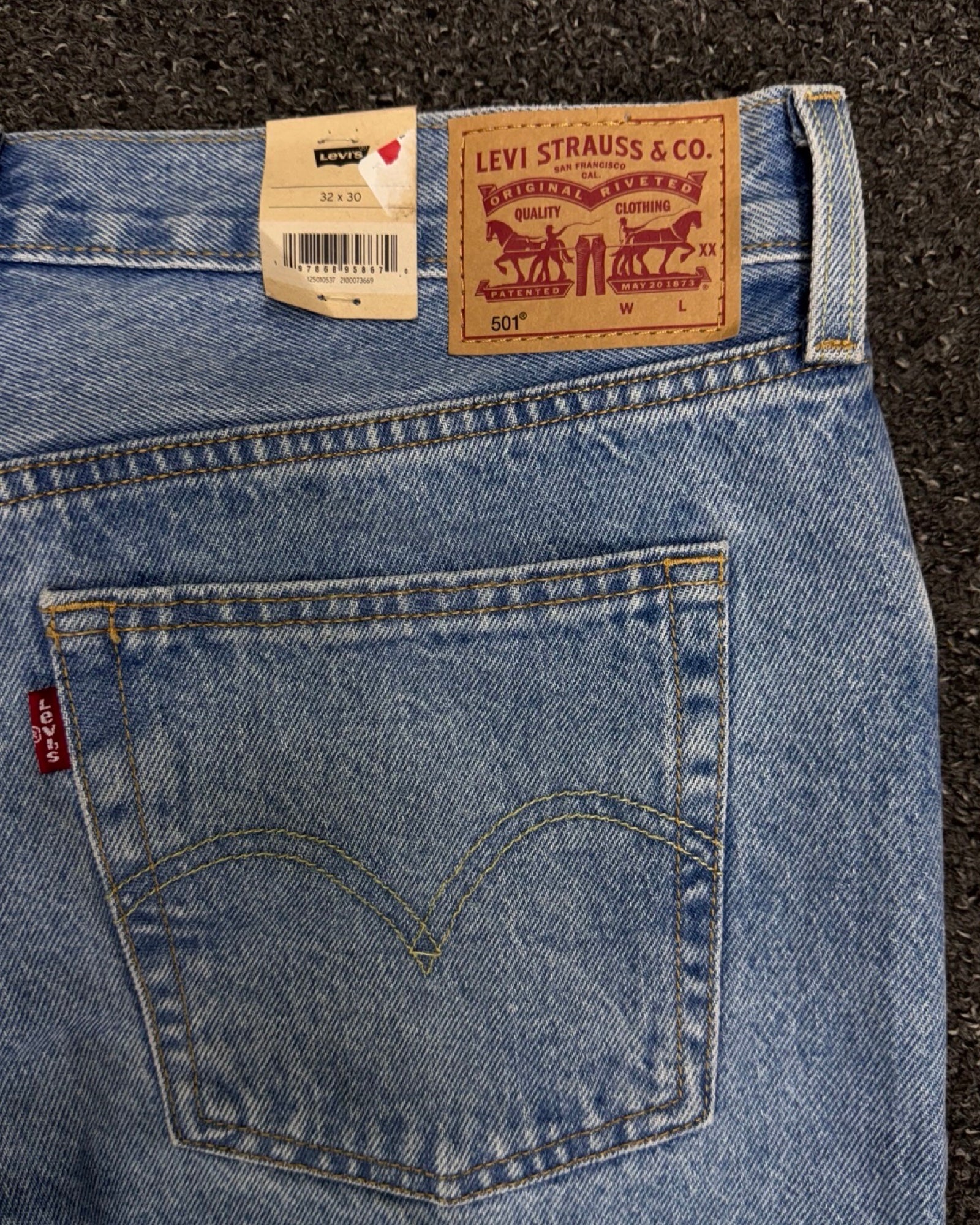 levi's 501 Straight w28l30
