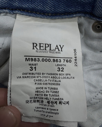 REPLAY BLUE JEANS Regular w31l32