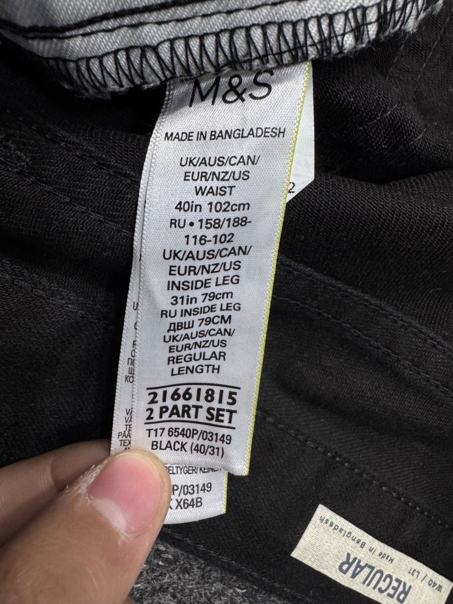M&S Regular W40L29
