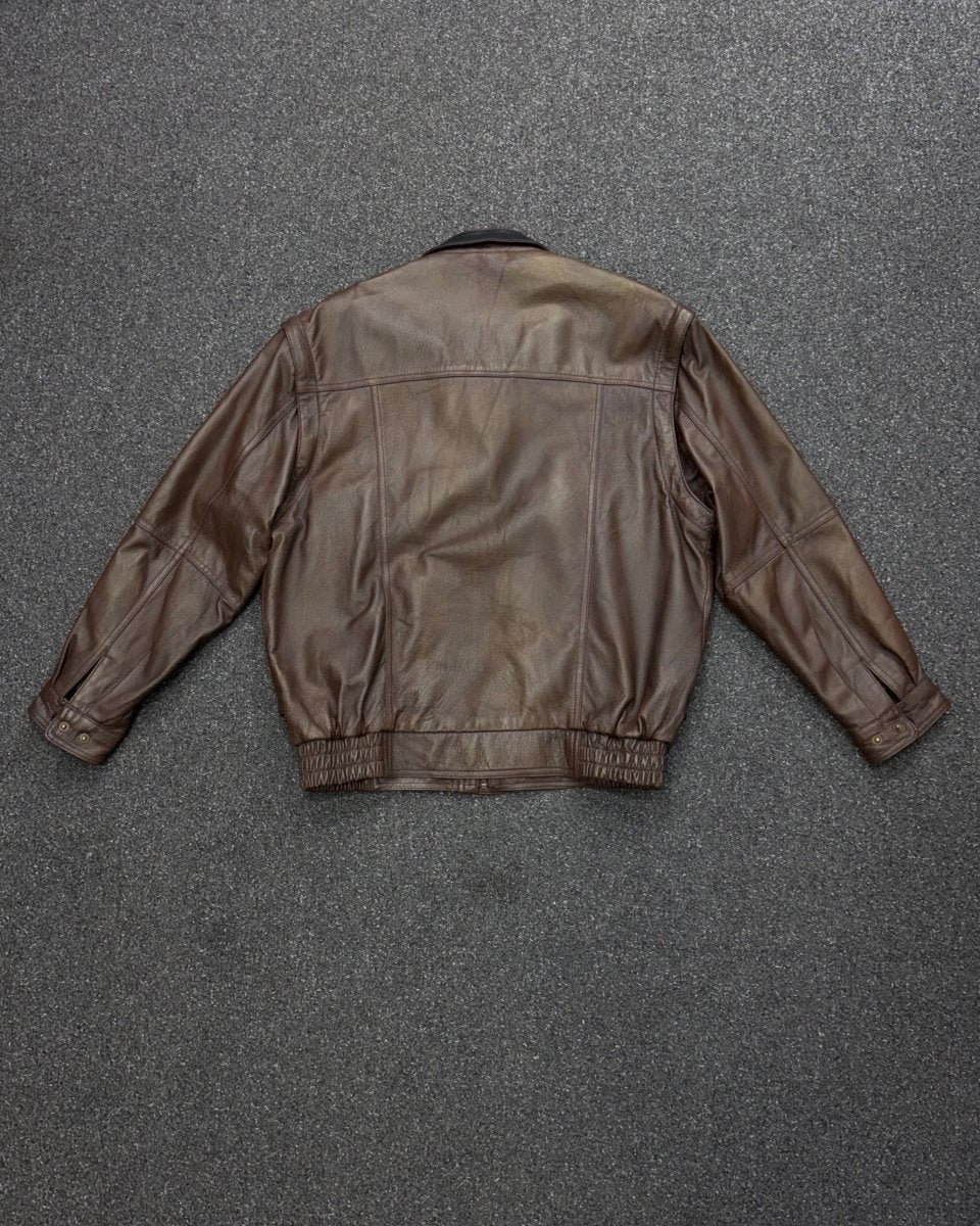 genuine cowhide leather BOMBER XL