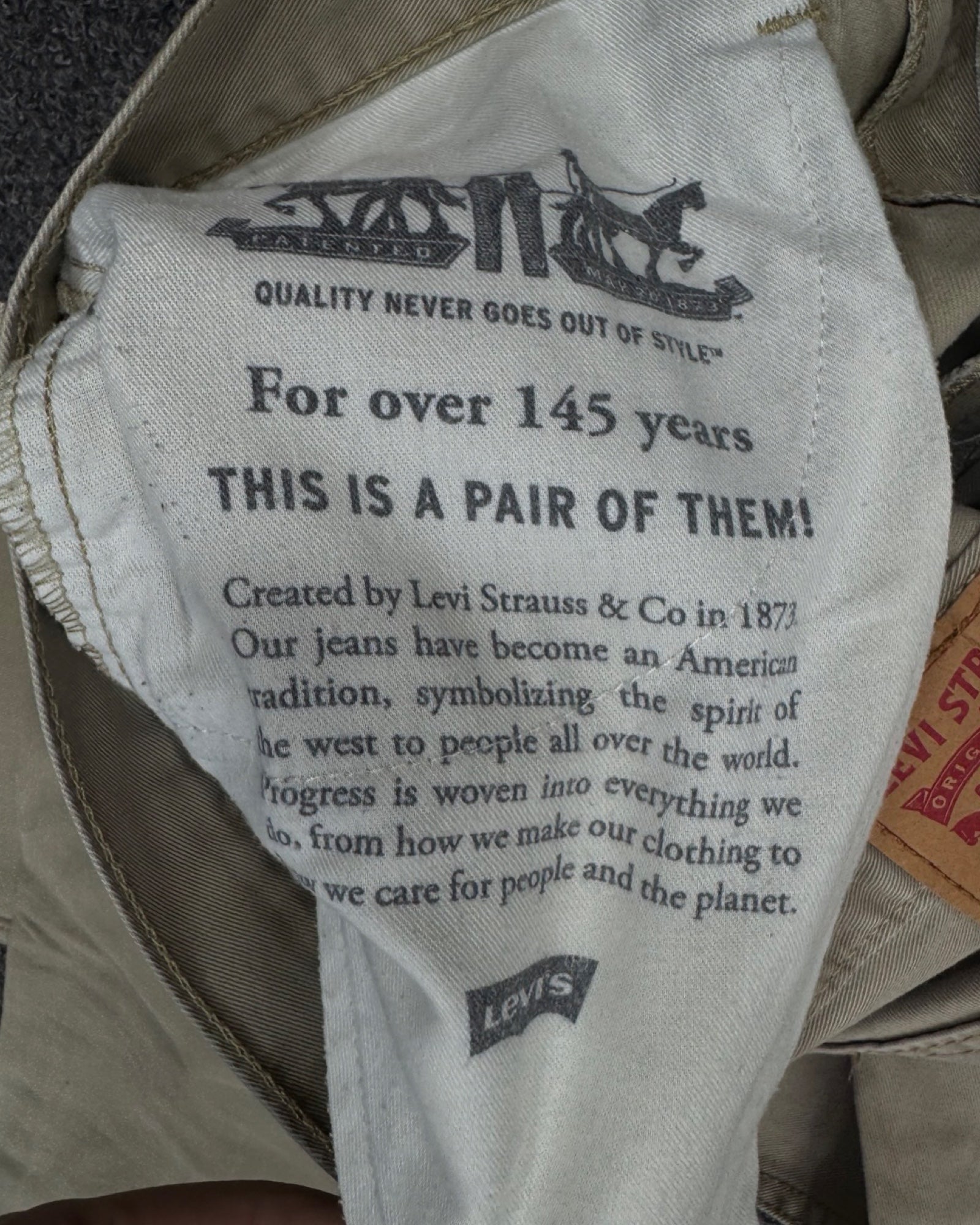 LEVI'S 510 W32L34