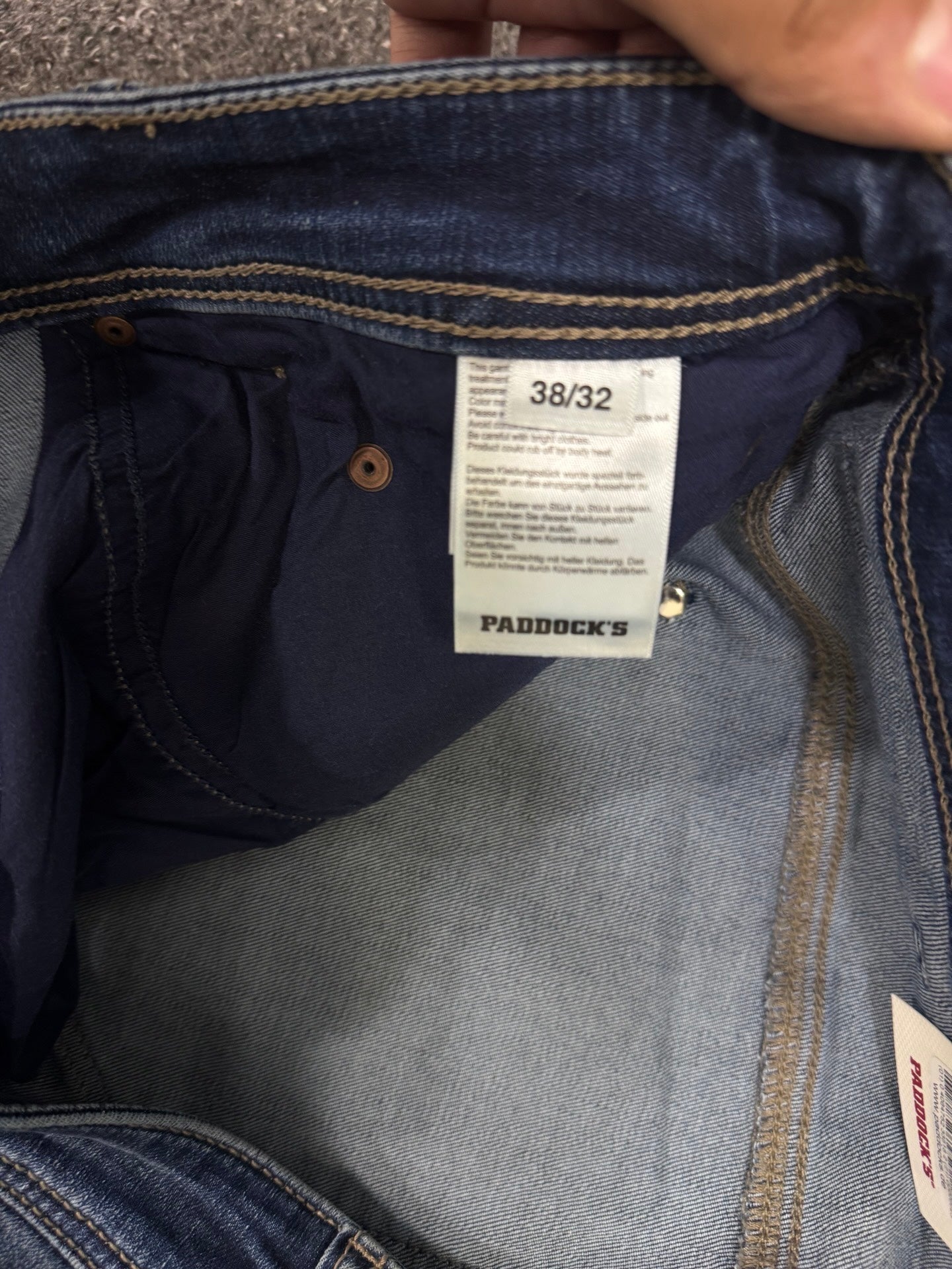 paddock's regular w38l32