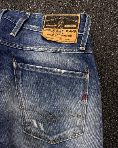 REPLAY BLUE JEANS SLIM w29l32