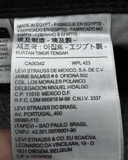 LEVI'S 519 w34l32