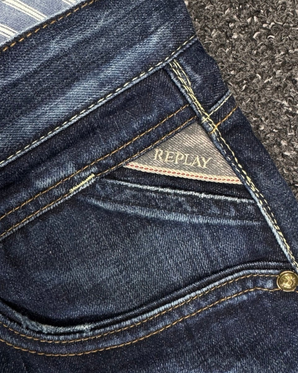 REPLAY BLUE JEANS Bootcut w32l32