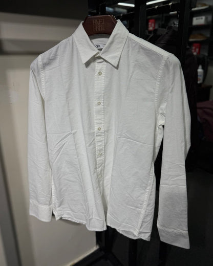 zara slim fit oxford