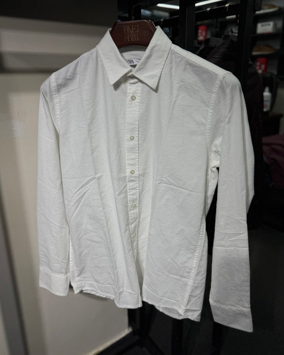 zara slim fit oxford