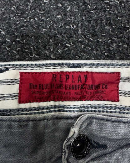 REPLAY BLUE JEANS SLIM w30l34