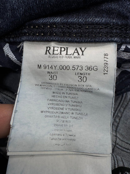 REPLAY BLUE JEANS Skinny w30l30
