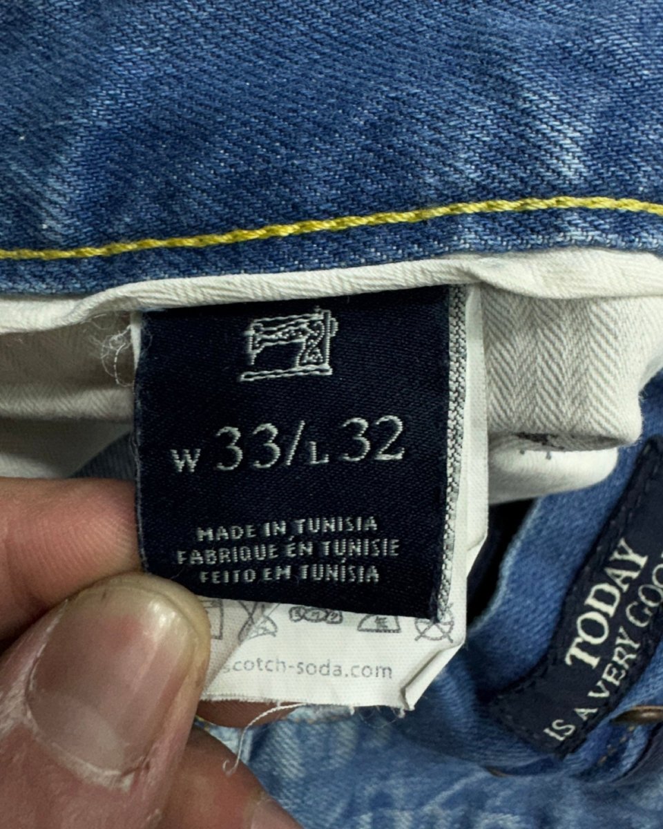 SCOTCH&SODA REGULAR W33L32