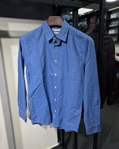 zara slim fit oxford
