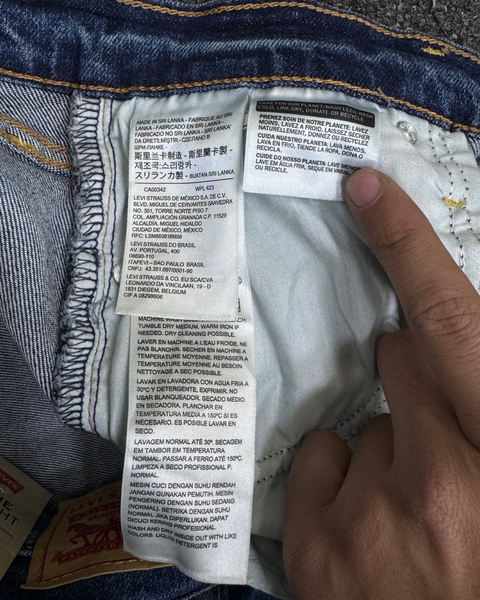 levi's Straight w29l38