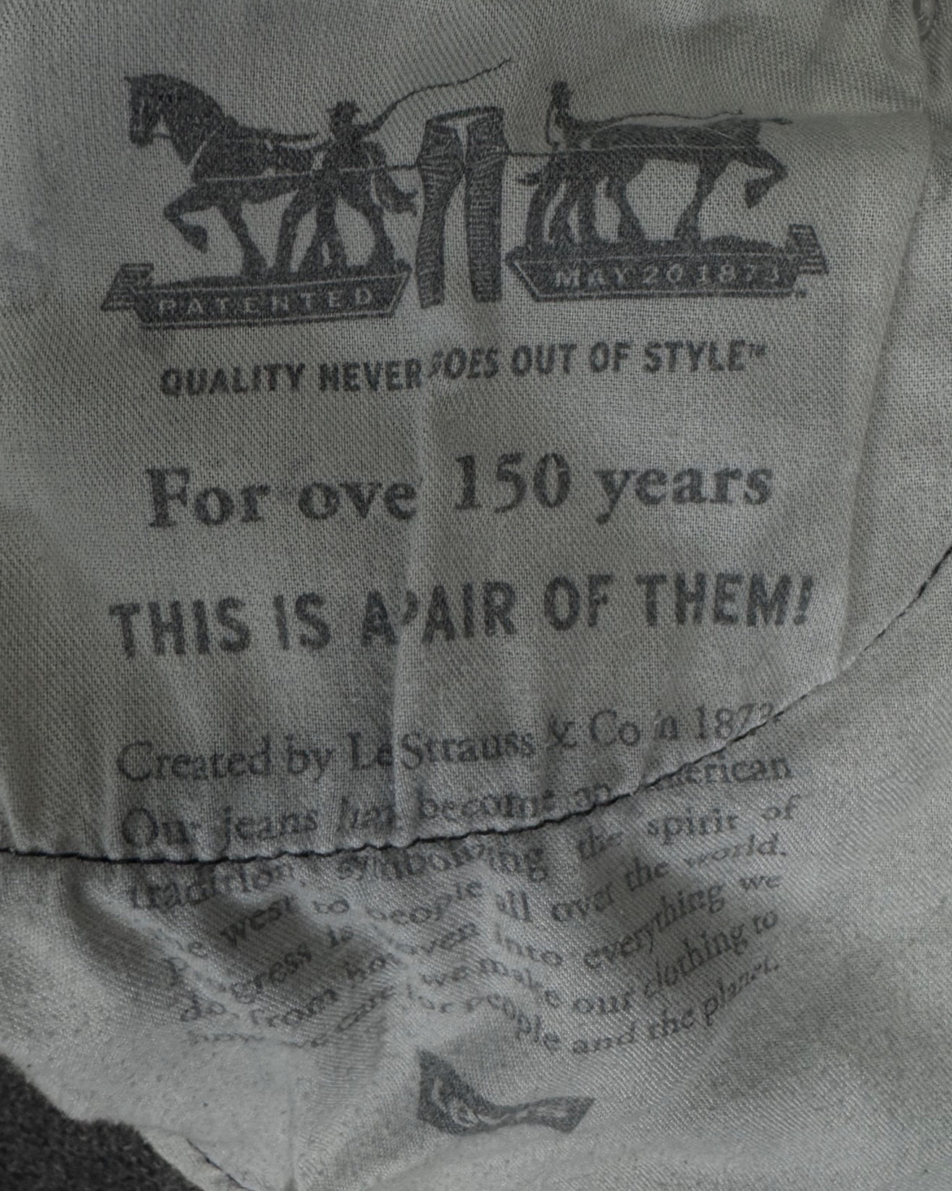 LEVI'S 502 w34L34