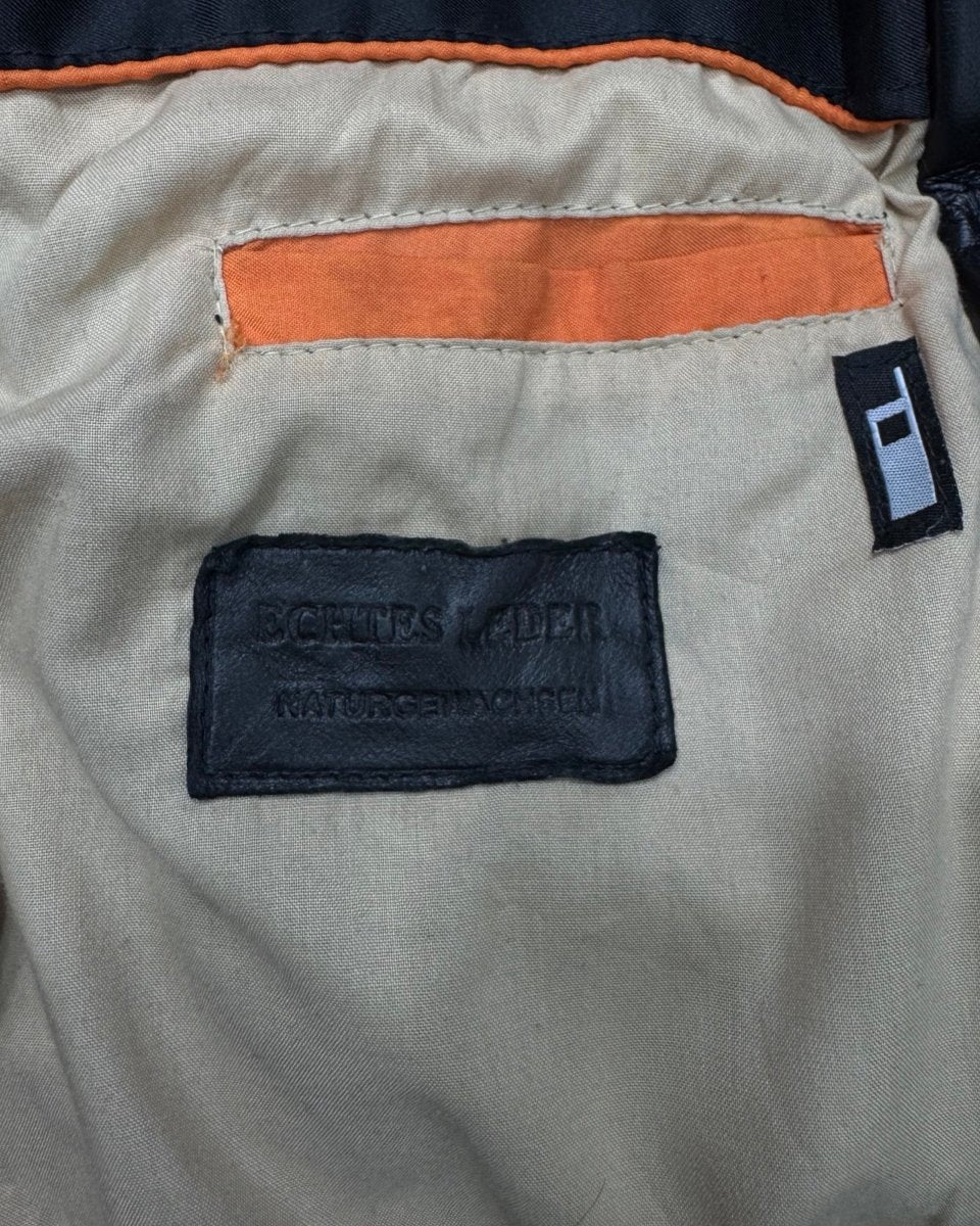 bexleys genuine cowhide leather bomber xl