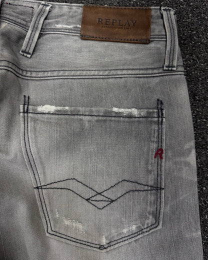 REPLAY BLUE JEANS SLIM w30l34
