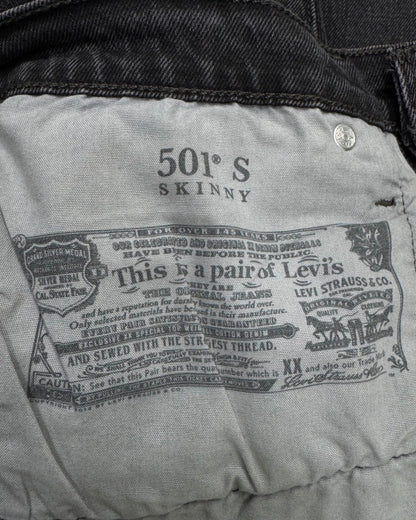 levi's 501 S skinny w30l28