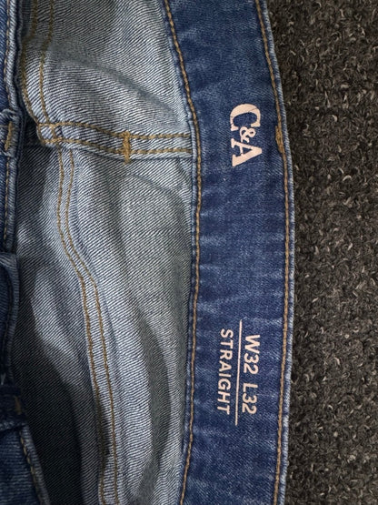 c&a straight w32l32