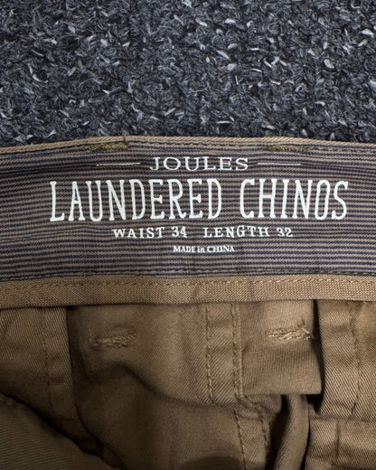 laundered chinos regular w34l32