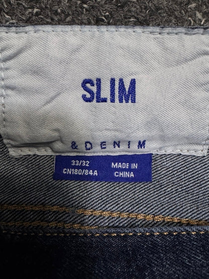 &denim slim w33l32