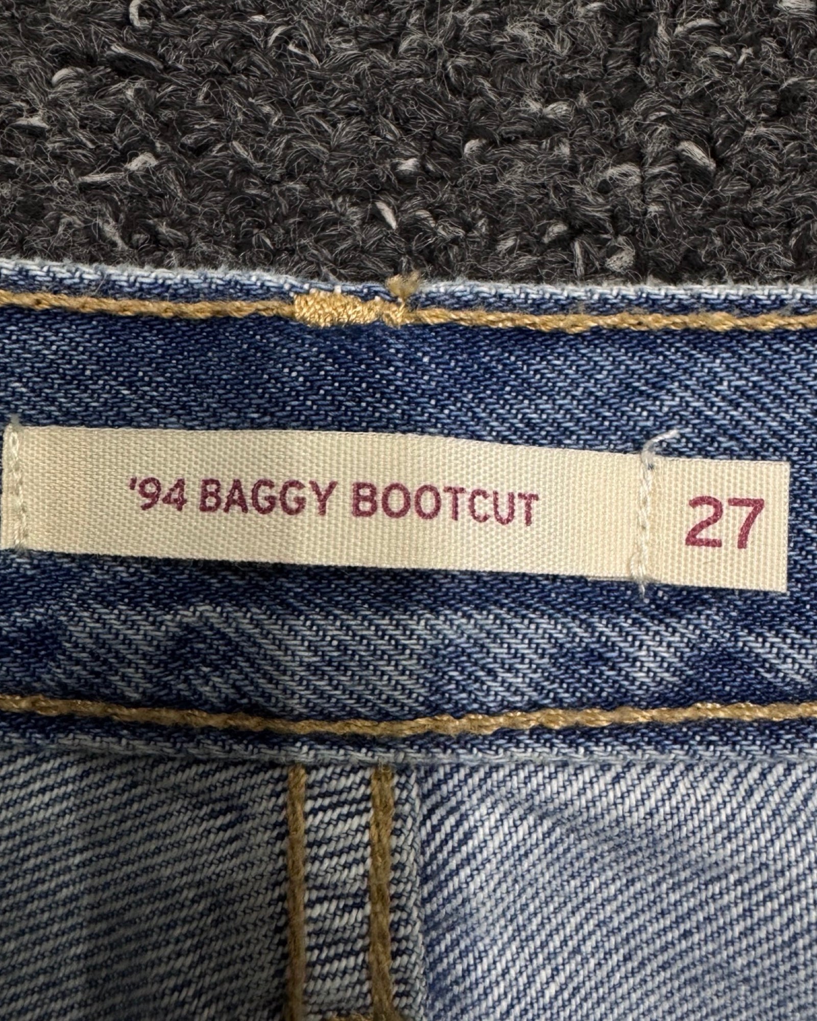 LEVIS BAGGY BOOTCUT W27L31