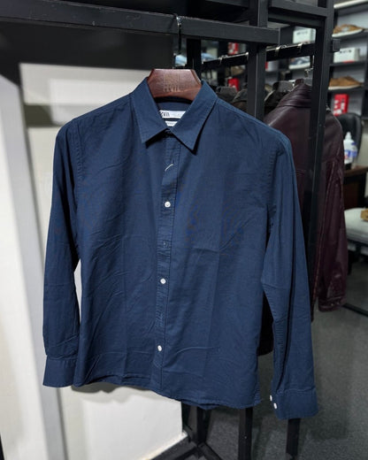 zara slim fit oxford