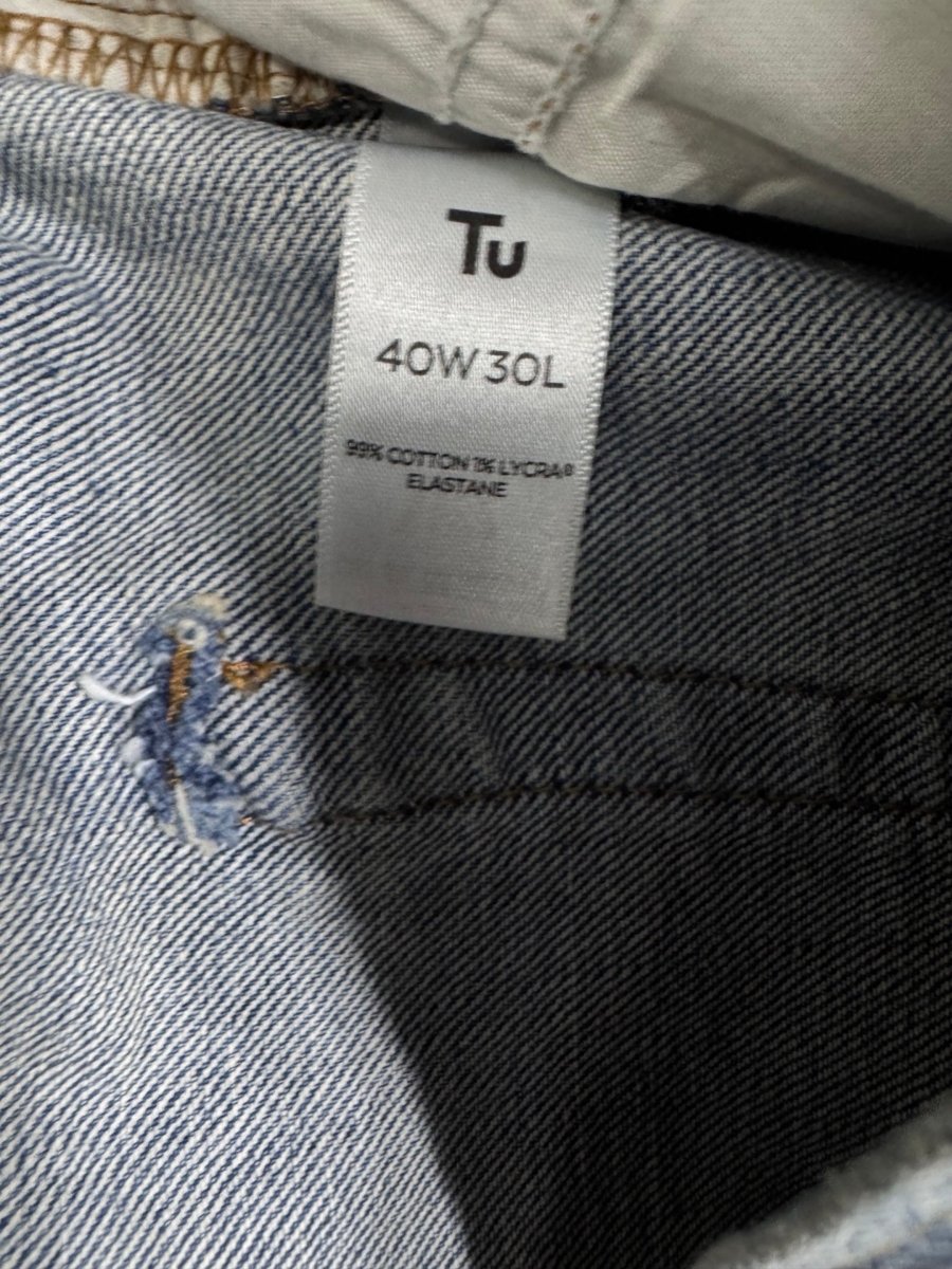 DENIM BY TU Slim w40l30