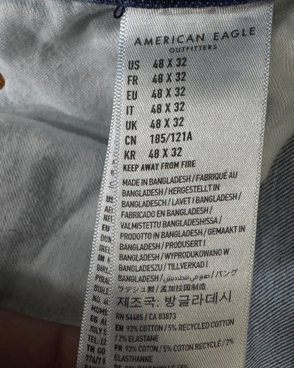 american eagle straight w52l32