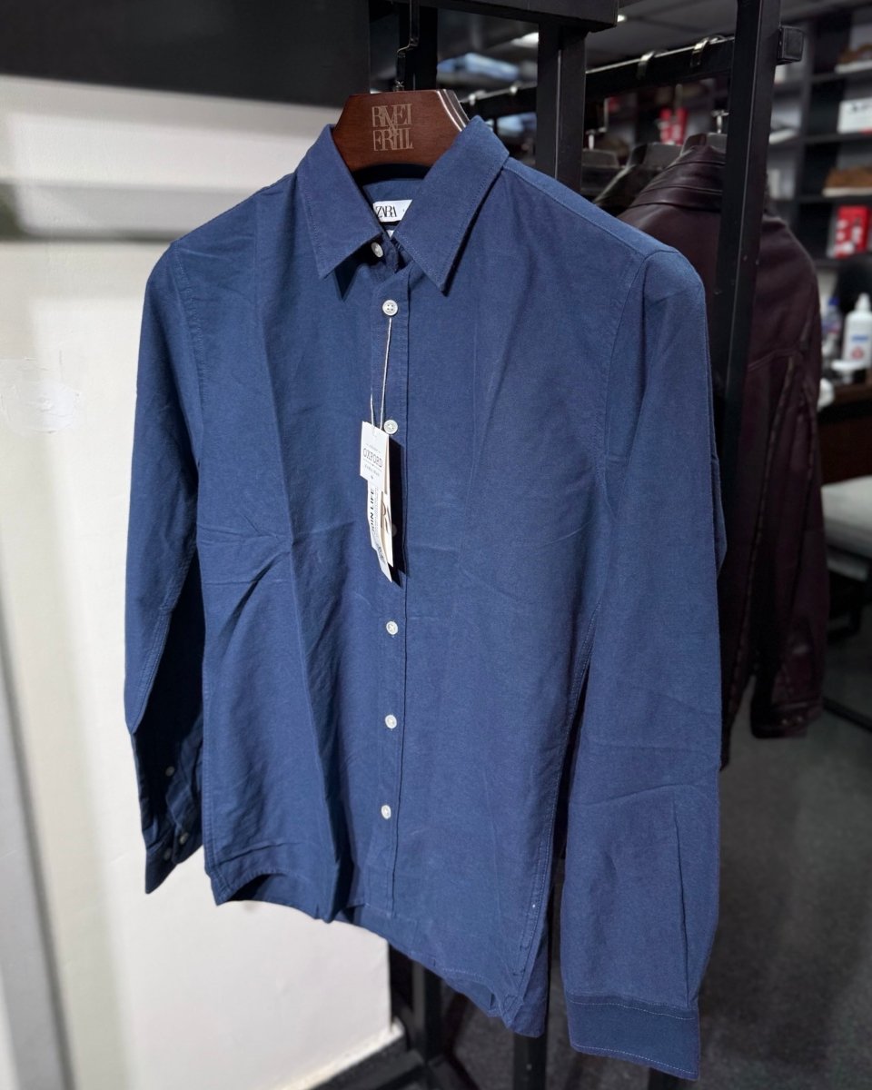 zara slim fit oxford