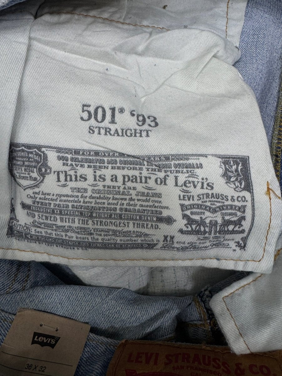 LEVI'S 501'93 w36l32