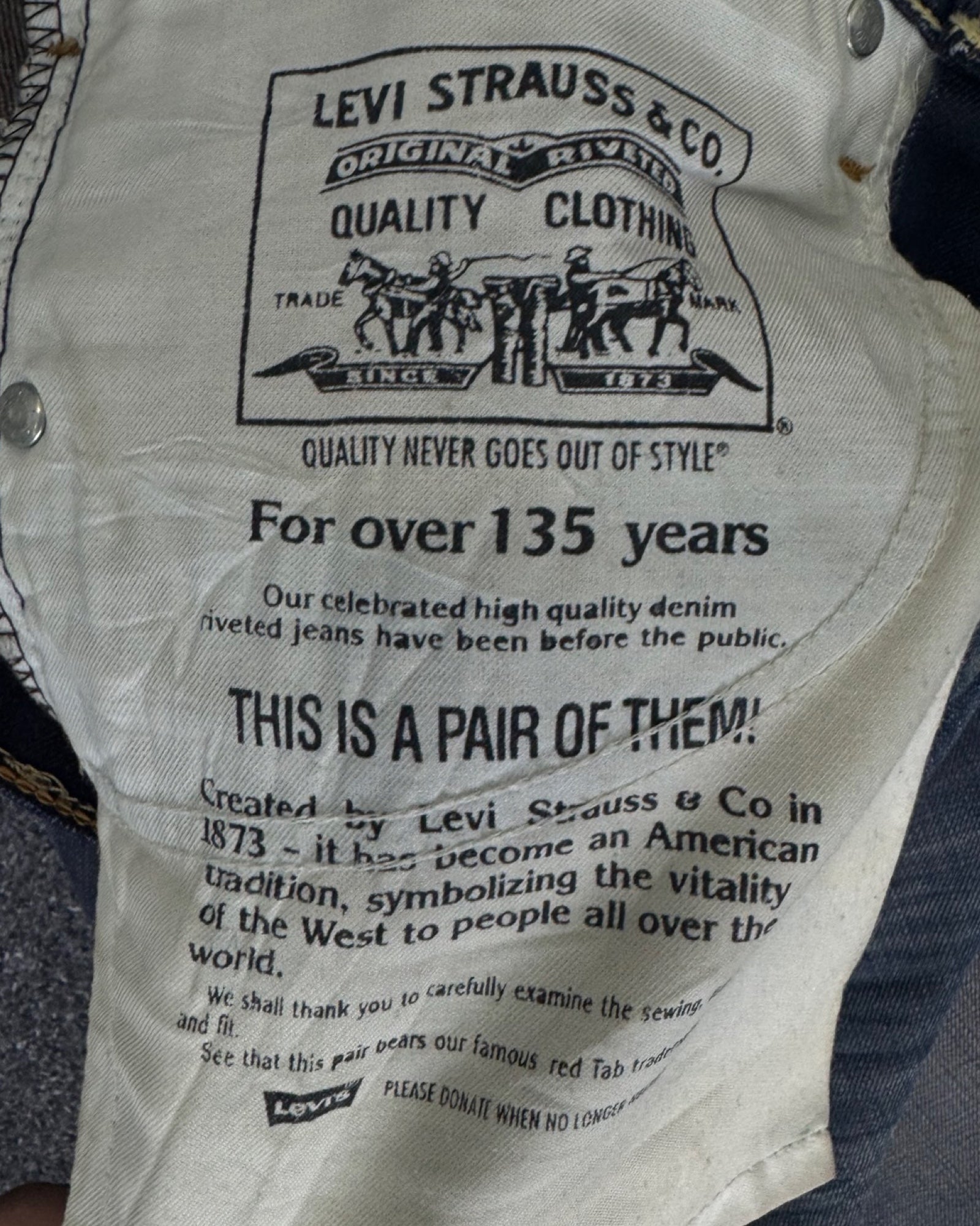 LEVI'S 504 w32l34