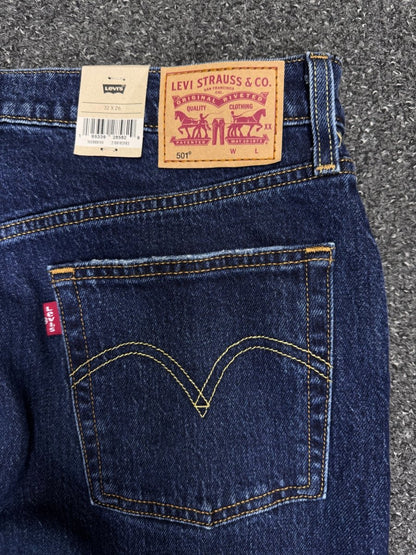 levi's 501  straight w32l26
