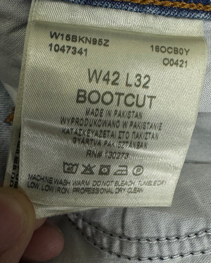 wrangler straight w42l32
