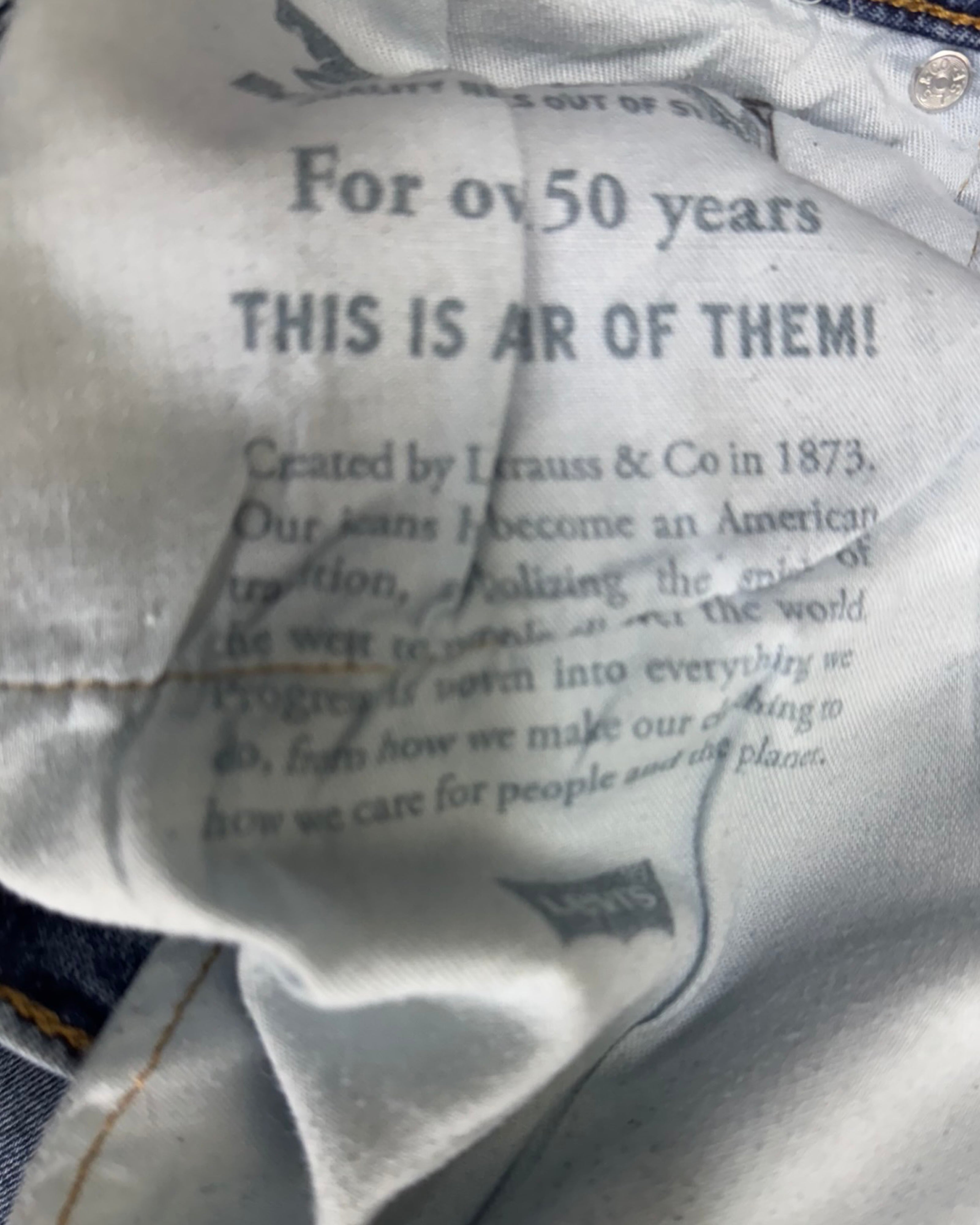 LEVI'S 502 w34L32