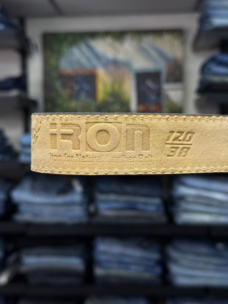genuine italian suede belt flair by passo