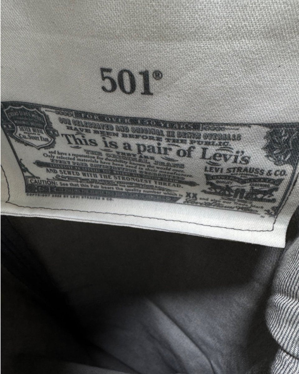 levi's 501 straight w38l30