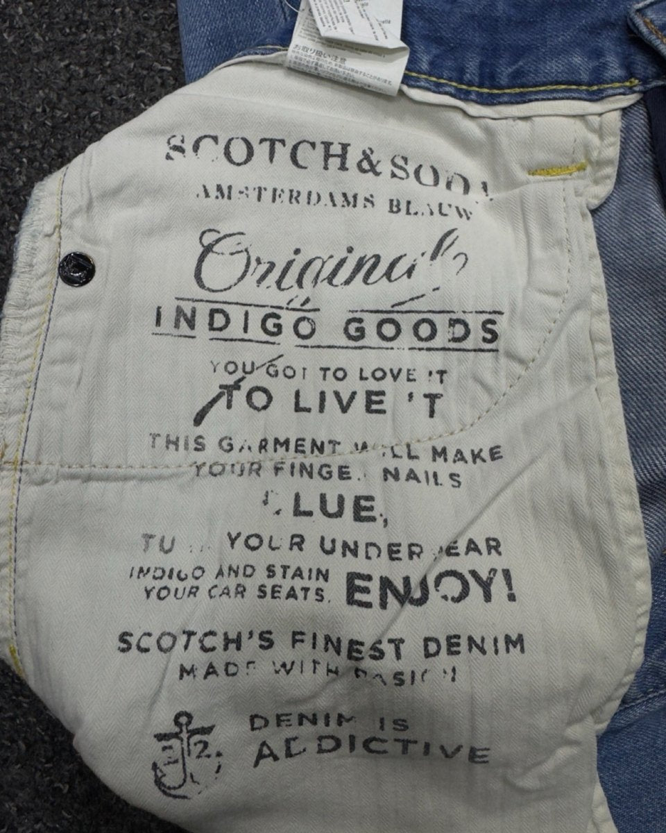 SCOTCH&SODA REGULAR W33L32