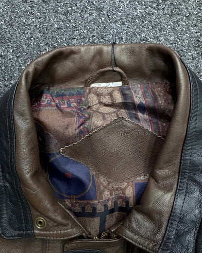 genuine cowhide leather BOMBER XL