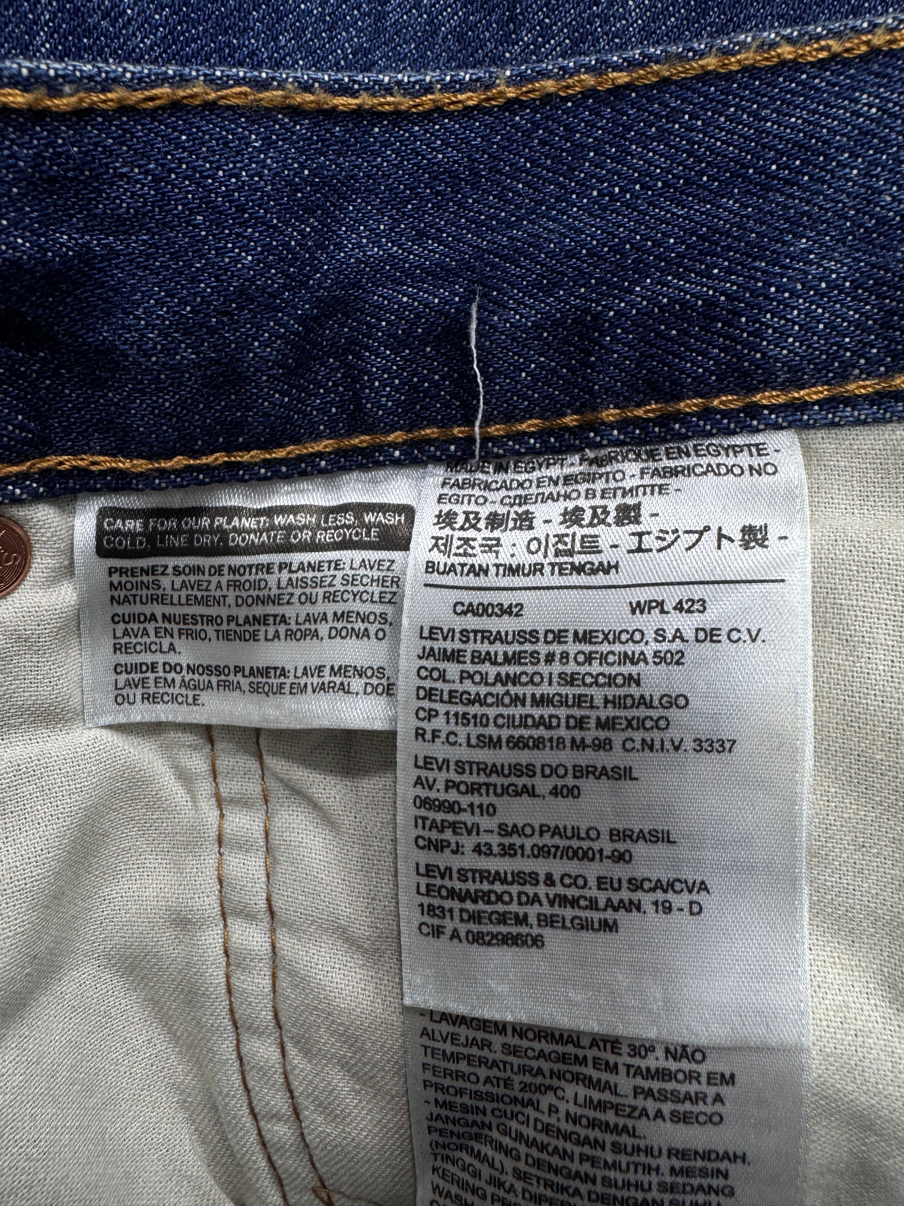 LEVI'S 501 w36l34