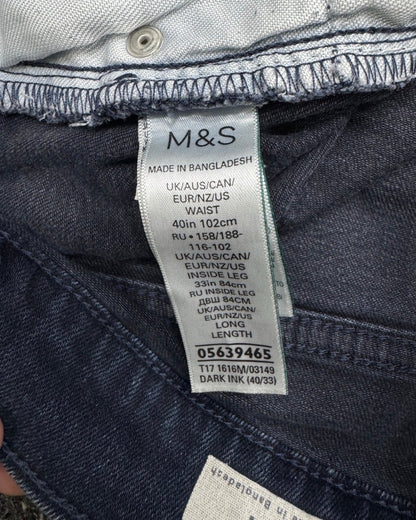 m&s Straight W40l34