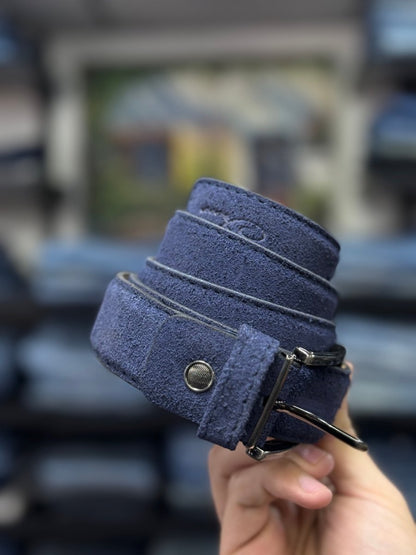 genuine italian suede belt flair by passo
