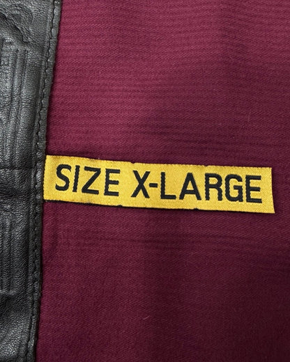 superdry genuine cowhide leather BOMBER XL